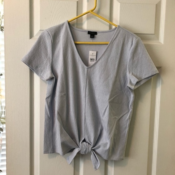 Ann Taylor Factory Tops - NWT Ann Taylor Tie V-neck Blouse